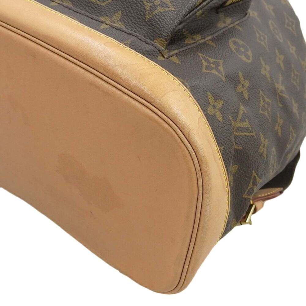 LOUIS VUITTON Authentic Brown Monogram Backpack - Picture 4 of 10
